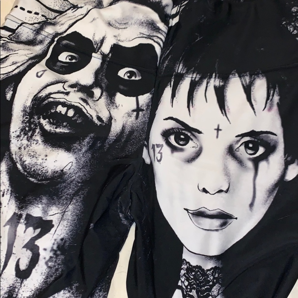 ⭐️ Too fast brand Lydia and Beetlejuice leggings